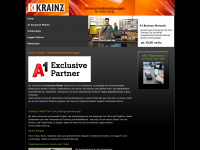 krainz-gmbh.at Webseite Vorschau