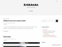 krakanan.ch Webseite Vorschau