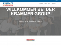 krammer.at Webseite Vorschau