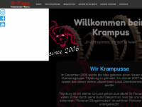 krampusgruppe.at Webseite Vorschau