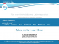 krankengymnastik-schomberg.de Webseite Vorschau