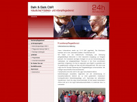 krankenpflege-balk.de Webseite Vorschau
