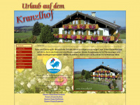 kranzlhof.de Webseite Vorschau