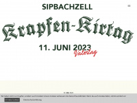 krapfen-kirtag.at Webseite Vorschau