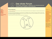 das-dicke-forum.de Webseite Vorschau