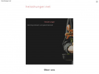 heisshunger.net Webseite Vorschau