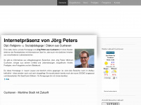 joergpeters.eu Webseite Vorschau