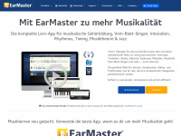 earmaster.com Webseite Vorschau
