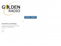 goldenradio.it Webseite Vorschau