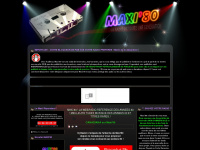maxi80.com Webseite Vorschau