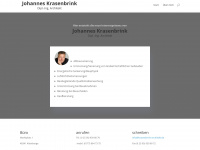 krasenbrink-architekt.de Webseite Vorschau