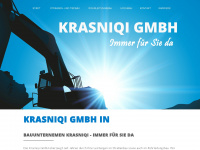 krasniqi-gmbh.de Webseite Vorschau