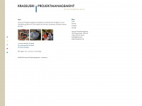 krassuski-projektmanagement.de Webseite Vorschau