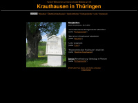 krauthausen-thueringen.de Webseite Vorschau