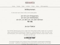 krehaartiv.co.at Webseite Vorschau