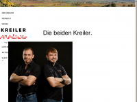 kreiler.at Webseite Vorschau