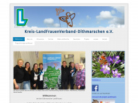 kreis-landfrauenverband-dithmarschen.de Webseite Vorschau