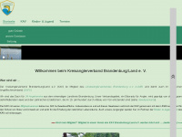 kreisanglerverband-brb.de Webseite Vorschau