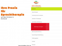 kreisel-sprachtherapie.de Webseite Vorschau