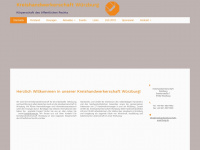 kreishandwerkerschaft-wuerzburg.de Webseite Vorschau