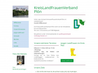 kreislandfrauenverband-ploen.de Webseite Vorschau