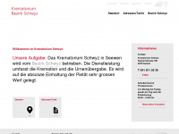 krematorium-sz.ch Webseite Vorschau