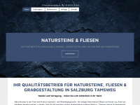 kremser-steinundfliese.at Webseite Vorschau