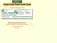 krems-landschaftsbau.de Webseite Vorschau