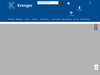 krengershop.ch Webseite Vorschau