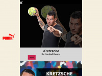 kretzsche.de Webseite Vorschau