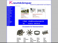 kreutzkaemper.de Webseite Vorschau