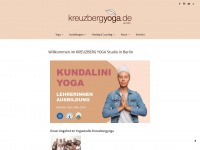 kreuzbergyoga.de Webseite Vorschau