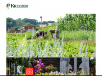 kreuzer-pflanzen.de Webseite Vorschau