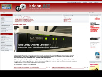 kriehn-computertechnik.de Webseite Vorschau