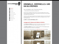 kriminalmuseum-fuerth.de Webseite Vorschau