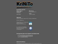 krinito.de Webseite Vorschau