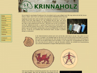 krinnaholz.de Webseite Vorschau