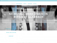 krisch-metalle.de Webseite Vorschau