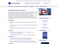 krisennavigator.ch Webseite Vorschau