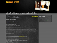 krishankrone.ch Webseite Vorschau