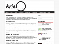 kriso.ch Webseite Vorschau