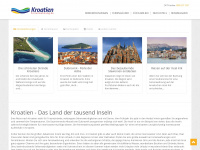 kroatien-ferienwohnung.de Webseite Vorschau