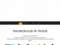 kroatien-traumurlaub.de Webseite Vorschau
