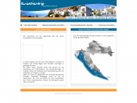 kroatientrip.de Webseite Vorschau