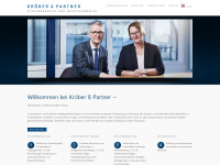 kroeber-partner.de Webseite Vorschau