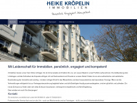 kroepelin-immobilien.de Webseite Vorschau
