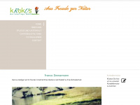 krokus-gartenpflege.ch Webseite Vorschau