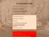 kromsdorf.de Webseite Vorschau