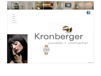 kronberger.at Webseite Vorschau