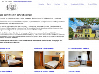 krone-schwieberdingen.de Webseite Vorschau